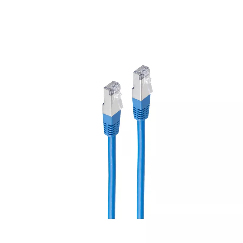 Shiverpeaks BS75211-B Cavo patch di rete Cat5e SF/UTP, 1m, blu
