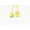 shiverpeaks BASIC-S Cavo di alimentazione Schuko a IEC C13, 1,8 m, giallo BS09-05182