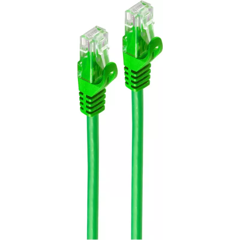 SHIVERPEAKS BASIC-S Cavo patch Cat.6A U/UTP, verde, 5m, RJ45, 10Gbps, 500MHz BS08-35053