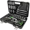 KS TOOLS 512.0092 COMPETITION set di chiavi a bussola 1/4+3/8, serie 512