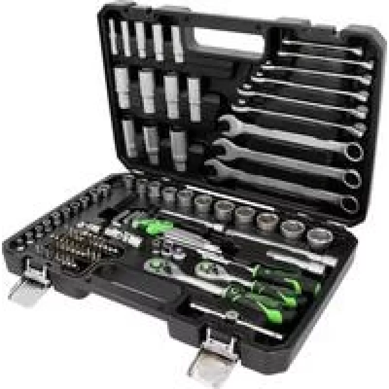 KS TOOLS 512.0092 COMPETITION set di chiavi a bussola 1/4+3/8, serie 512