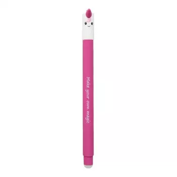 Faber-Castell Eberhard Faber Animal Erase it! Unicorno penna gel 0,7 mm blu, ricaricabile, cancellabile (1 pezzo) 582111
