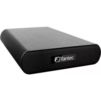 Fantec DB-AluAir U2e case per HDD SATA 3,5 pollici, USB 2.0 & eSATA, nero 1594