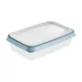 keeeper franco contenitore per alimenti, 0,4 L, rettangolare, bordo blu 1079168000000