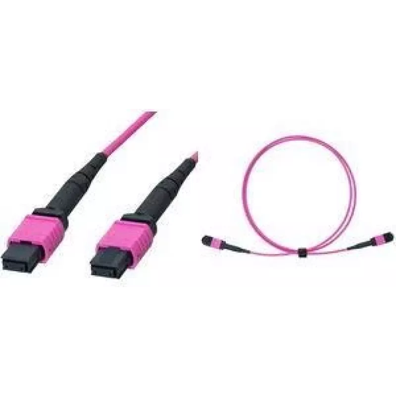 LogiLink FM7LC05 cavo patch MPO, 12 fibre, multimodale OM4 50/125 µm, MPO/PC B/B, tipo B, 5 m