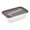 keeeper fredo fresh Set contenitori per alimenti, 2 x 3,3 L, rettangolare, trasparente con coperchi grigi 3068082700000