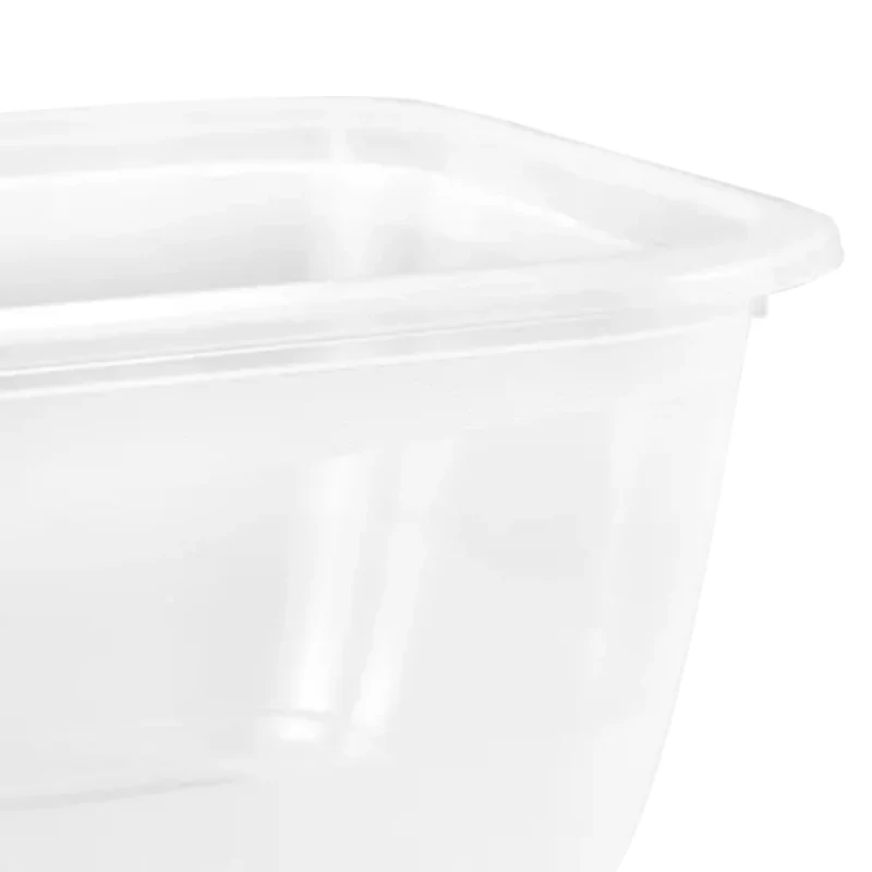 keeeper fredo fresh Set contenitori per alimenti, 2 x 3,3 L, rettangolare, trasparente con coperchi grigi 3068082700000