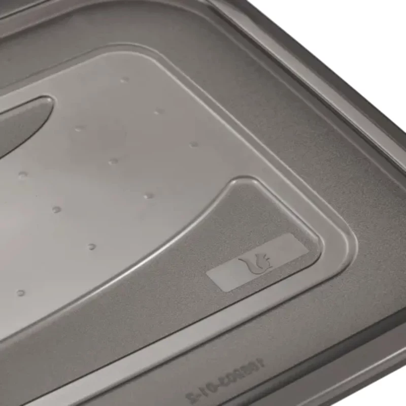 keeeper fredo fresh Set contenitori per alimenti, 2 x 3,3 L, rettangolare, trasparente con coperchi grigi 3068082700000