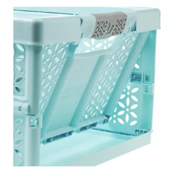 keeeper Profi Faltbox lea, 32 litri, Aquamarin, portata 30 kg, maniglie Soft-Grip, PP/TPE, 1 pezzo 10296624000NN
