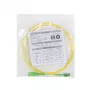 LogiLink Cavo patch in fibra ottica OS2 Single-Mode SC su LC Simplex, 30 m, G657.A2, LSZH, Giallo FPSLS30