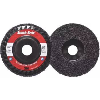 3M Scotch-Brite XT-RD Pro Disco di pulizia grossolana 115x22mm M14 carburo di silicio 7100192330
