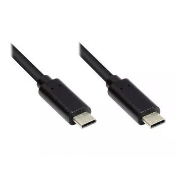 EXSYS EX-K1585-2.0 cavo USB-C 2 m, USB 3.2 Gen 1, nero