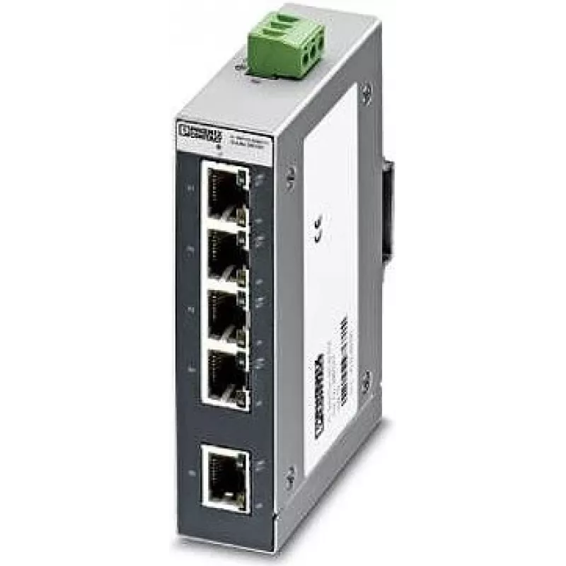 Phoenix Contact FL SWITCH SFNB 5TX Switch Ethernet industriale, 5 porte 10/100 Mbps, guida DIN, 24 V DC 2891001