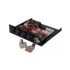 EXSYS EX-3466-2 Switch SATA III a 4 porte - selettore HDD/SSD da 1 a 4, 6Gbps, hot-swap, chipset Marvell
