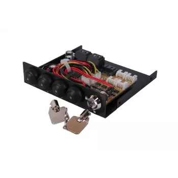 EXSYS EX-3466-2 Switch SATA III a 4 porte - selettore HDD/SSD da 1 a 4, 6Gbps, hot-swap, chipset Marvell