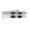 EXSYS EX-45034 Scheda PCIe 4 porte seriale RS-232/422/485 (FTDI)