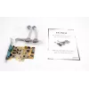 EXSYS EX-45034 Scheda PCIe 4 porte seriale RS-232/422/485 (FTDI)