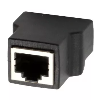 EXSYS EX-49112 Adattatore da RJ45 femmina a morsettiera 8-Pin con pulsante, CAT.5e