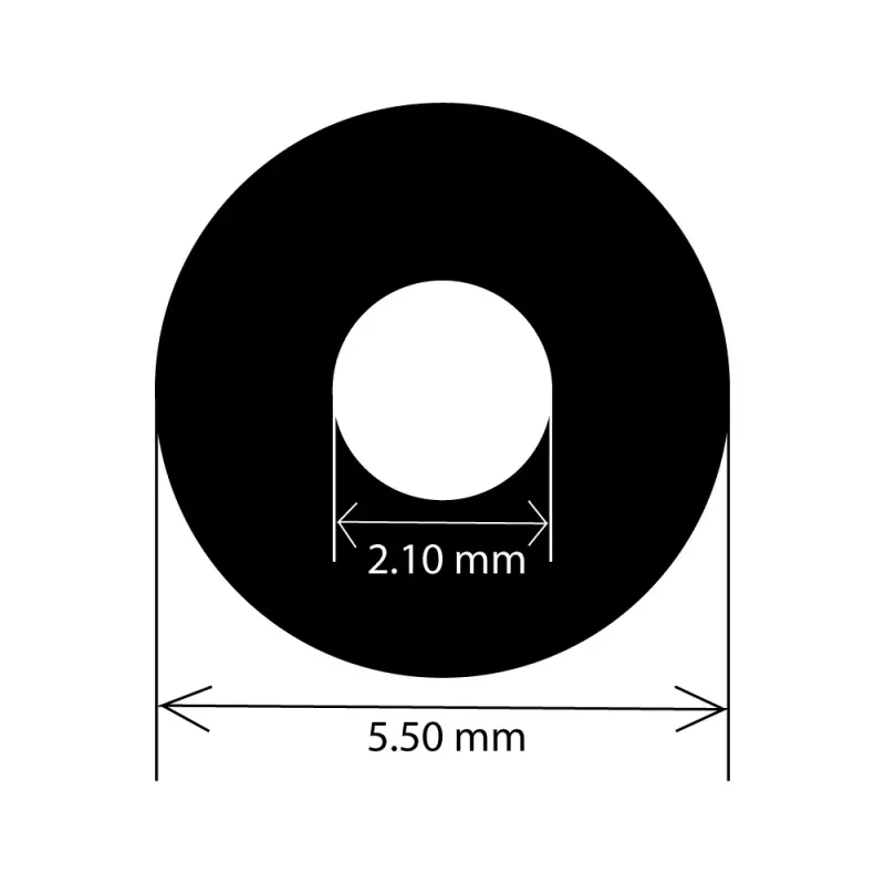 EXSYS Cavo adattatore da presa DC 5,5x2,1mm a morsettiera a 2 poli con pulsante, 15cm EX-49141