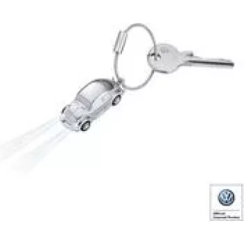 Troika KR16-40/CH Portachiavi in alluminio pressofuso - argento