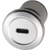 EXSYS EX-49194 Adattatore da incasso in metallo, USB-C femmina a USB-A femmina