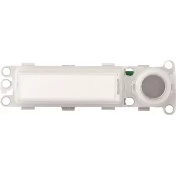 RITTO APC pulsante in acciaio inox con targhetta RGE1274439