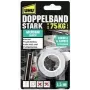 UHU nastro di montaggio STRONG, biadesivo, fino a 75 kg, bianco extra forte, alternativa a viti e chiodi, adesione permanente – 1 pz. (46890)