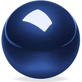 Perixx PERIPRO-303GB mouse trackball con filo, sfera 34 mm, sensore ottico, 400/1000 DPI, USB, per destrimani, blu 18025