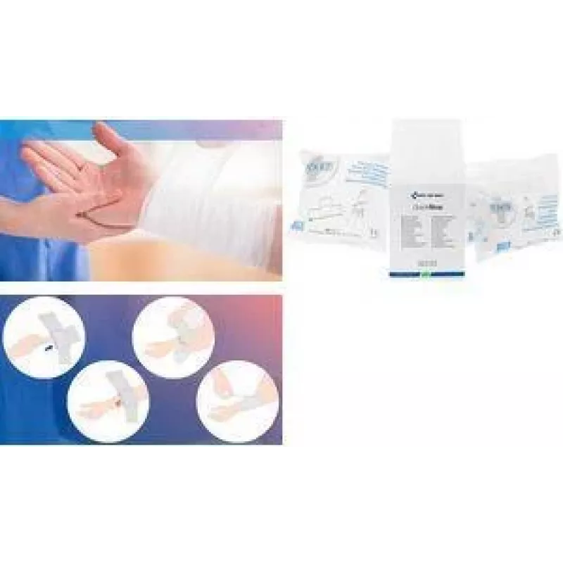 First Aid Only Quick Stop garza compressa P-44030 00, sterile, bianco, confezione da 3
