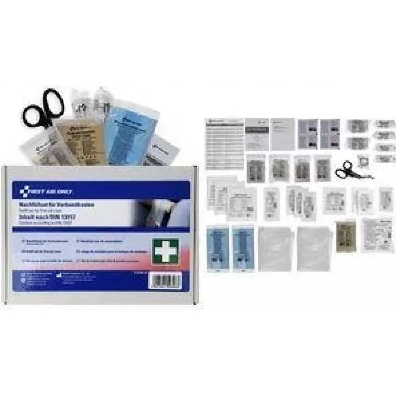 FIRST AID ONLY set di ricambio per cassette di primo soccorso DIN 13157 P-51005 00