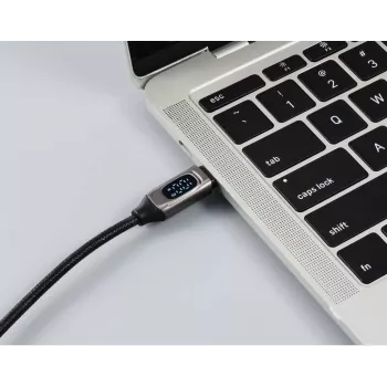 Renkforce cavo USB-C a USB-C 2.0, 2 m, argento (metallico) RF-6249498