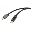 Renkforce cavo USB-C a USB-C 2.0, 2 m, argento (metallico) RF-6249498