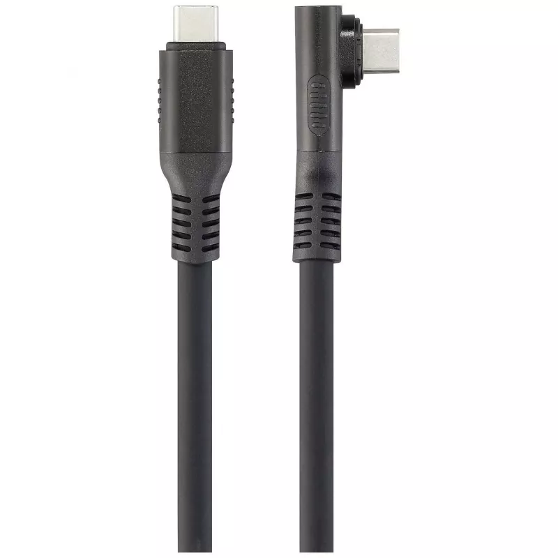 Renkforce cavo USB4 USB-C a USB-C 1 m nero 8K UHD connettore magnetico RF-6438138