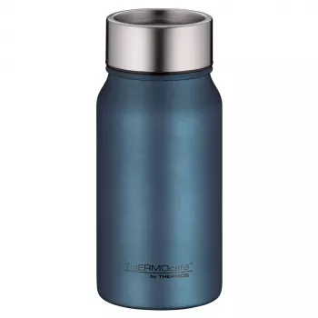 THERMOS bicchiere isotermico TC, 0,35 L, blu opaco acciaio inox, doppia parete, a tenuta stagna 4097.342.035