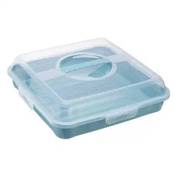 keeeper enrico porta torta e party-butler, Nordic Blue, base estraibile, manico ergonomico 1066468000000