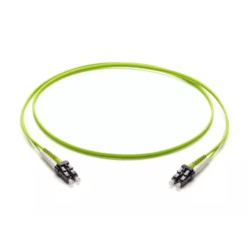 Corning F050502V2Z20001M patch cord in fibra ottica 2x2,0 mm, lime