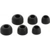 Renkforce cuffie in-ear con gommini, 3 paia, nero (RF-5044672)