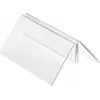 DEFLECTO MH10011 espositore portabrochure e portacarte in acrilico cristallo trasparente, 151 x 57 x 42 mm