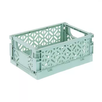 keeeper mini scatola pieghevole fritzi, taglia S, Nordic Green, 0,7 L, scatola decorativa pieghevole, per alimenti, 1 pezzo 1023231500000