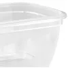 keeeper fredo fresh set di contenitori per alimenti, 5x 0,5 L, rettangolari, trasparenti con coperchi grigi 3067282700000