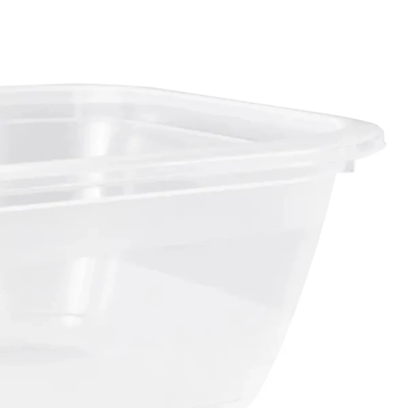 keeeper fredo fresh set di contenitori, 3 x 2,4 L, rettangolari, trasparenti con coperchi grigi 3067982700000