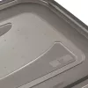 keeeper fredo fresh set di contenitori, 3 x 2,4 L, rettangolari, trasparenti con coperchi grigi 3067982700000