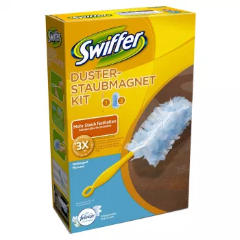 Swiffer acchiappapolvere con profumo Febreze kit di avvio – piumino manico + 3 ricariche 5410076542284