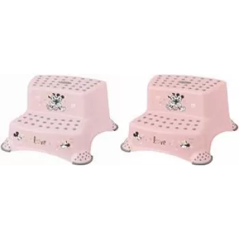 keeeper kids sgabello Igor Minnie, Nordic Pink con stampa, portata 120 kg, piedini antiscivolo, 1 pezzo 1003258124700