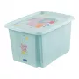 keeeper Karolina scatola contenitore Peppa Pig, 30 litri, acquamarina, con coperchio, impilabile 1223862433600
