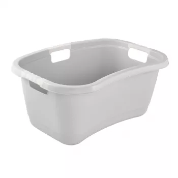 keeeper Janne vasca portabiancheria, Nordic-Grey, 38 L, forma a rene, manici Soft-Touch 1078313000000