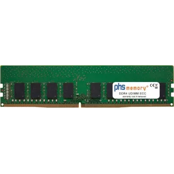 PHS-memory 16GB DDR4 ECC UDIMM 2666MHz PC4-21300E memoria per ASRock D1848TERD4U-4Q (SP552438)