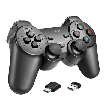 LogiLink AA0187 controller gaming wireless 2,4 GHz nero portata 8 m PC Android PS3