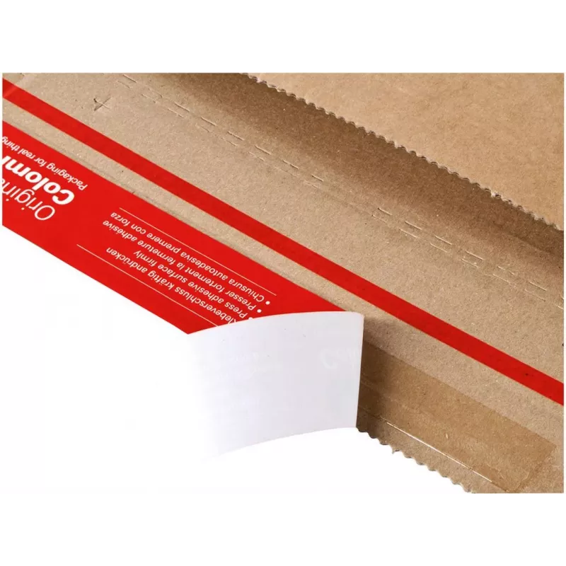 Colompac CP010.06 busta da spedizione marrone in carta kraft, autoadesiva, 250 x 180 mm, confezione da 20 CP010.06.020