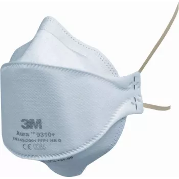 3M Aura 9332+BV FFP3 NR D maschera respiratoria antipolvere con valvola Cool Flow, bianco, 1 pz. 7000089312